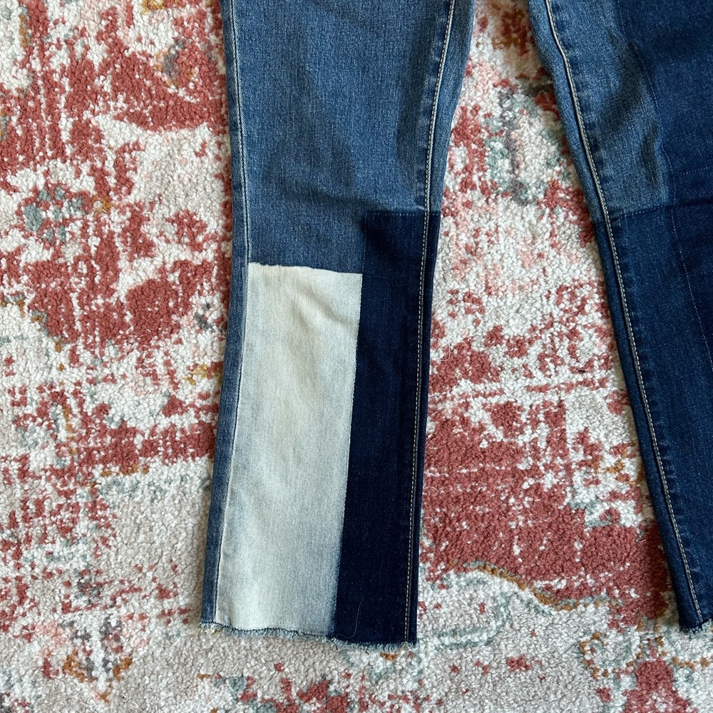 Universal Thread Patch Color-Block High Rise Boot… - image 2